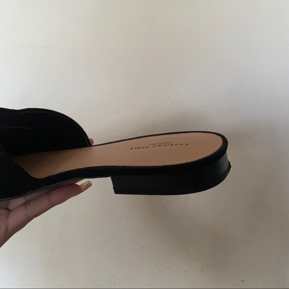 BLACK AMERICAN EAGLE MULES - Picture 7 of 7